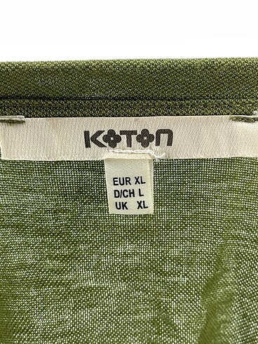 xl Beden yeşil Renk Koton T-shirt %70 İndirimli.