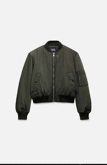 Zara Zara ZW collection Kısa Bomber 7522/274