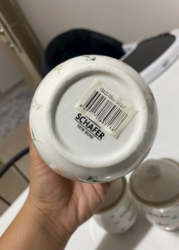  Beden Kelebek desenli baharat takımı