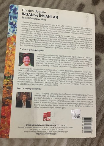 İnsan ve İnsanlar - Sosyal Psikolojiye Giriş