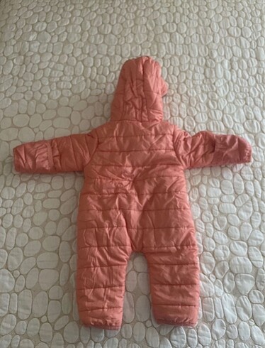 9 Ay Beden pembe Renk Bebek tulum mont