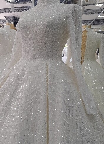 Tesettür gelinlik  - Görsel 6