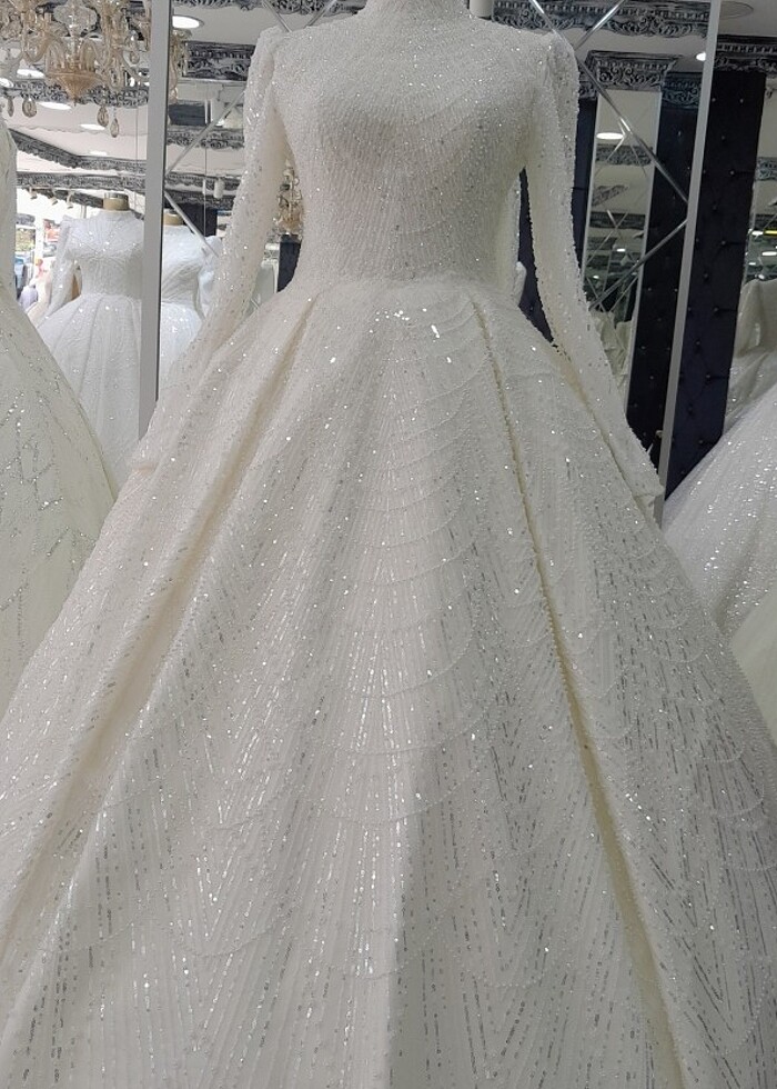 Tesettür gelinlik  - Görsel 5