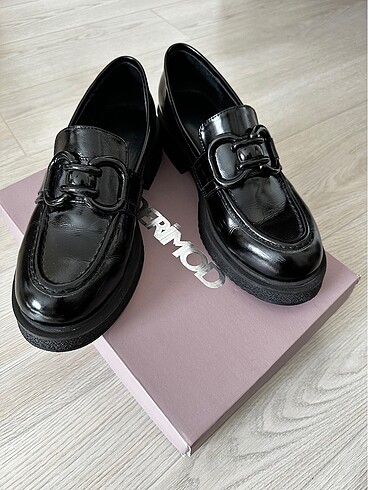 Derimod Derimod Deri Rugan Loafer
