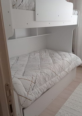 Beden beyaz Renk Beyaz Ranza Yatak Çocuklar için