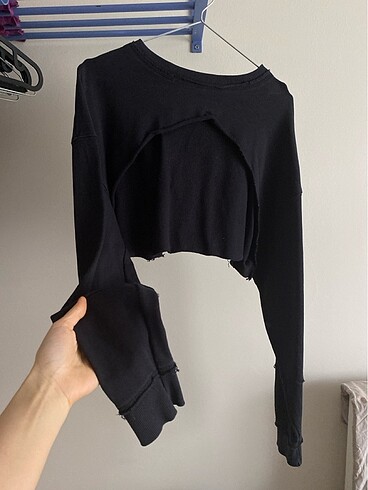 Zara man xl beden crop sweat