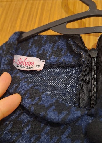 2 parça görünümlü elbise - Görsel 4