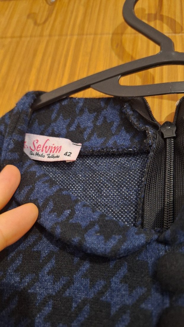 2 parça görünümlü elbise - Görsel 4