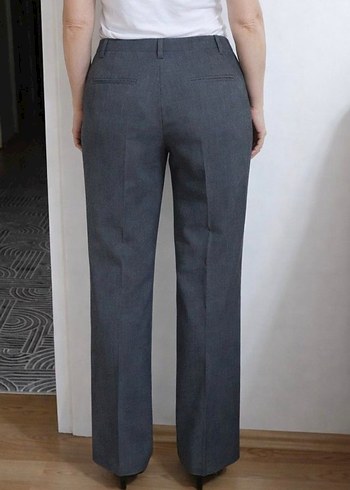 Gri Kumaş Pantolon - Görsel 2