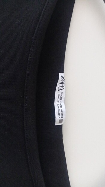 xs Beden Zara elbise 
