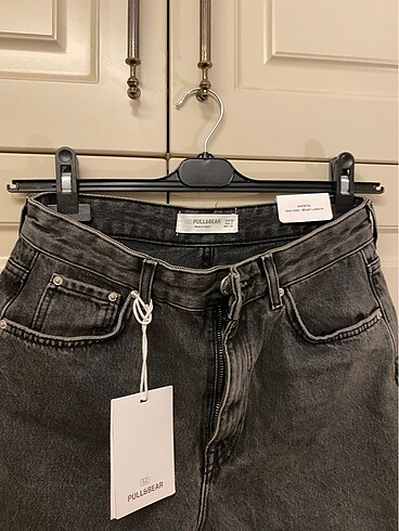 Pull and Bear siyah kot sort