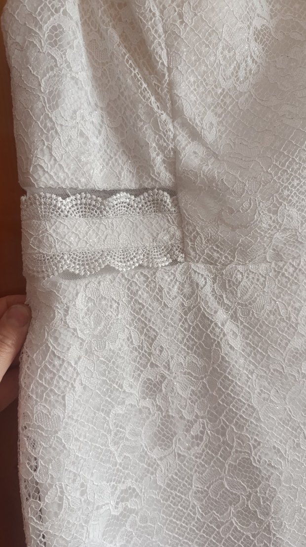 Raxell beyaz Rozet - Görsel 3