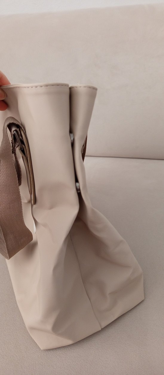 Bej Kadın Günlük Omuz Çantası - Görsel 5