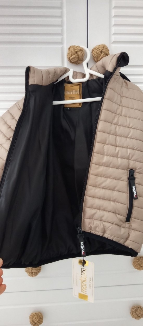 Vizon Fermuarlı Erkek Çocuk Mont - Görsel 4