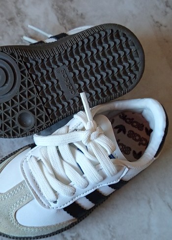 Gri Detaylı Beyaz Erkek Çocuk Spor Ayakkabı - Görsel 3