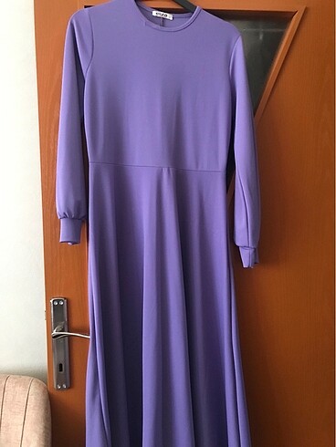 38 Beden Lila elbise