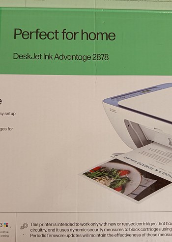 HP DeskJet InkAdvantage 2878 Beyaz Yazıcı
