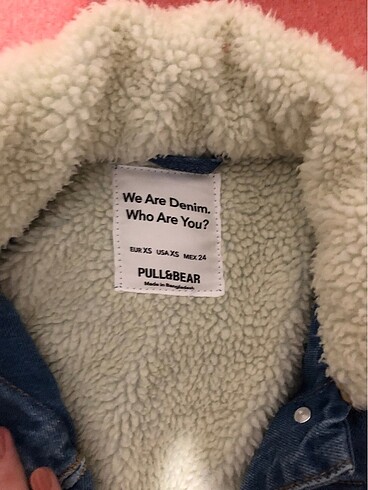 Pull and Bear Pull&Bear içi yünlü kot ceket