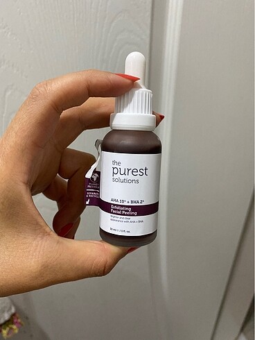 The purest kırmızı peeling