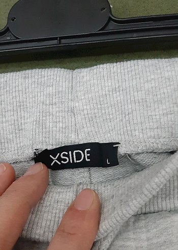 Gri Rahat Kesim Fermuarlı Erkek Eşofman Altı - Görsel 2