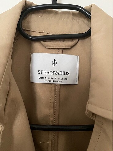 s Beden Stradivarius Trençkot