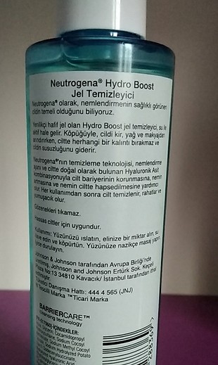 Bioderma Neutrogena Yüz Temizleme Jeli