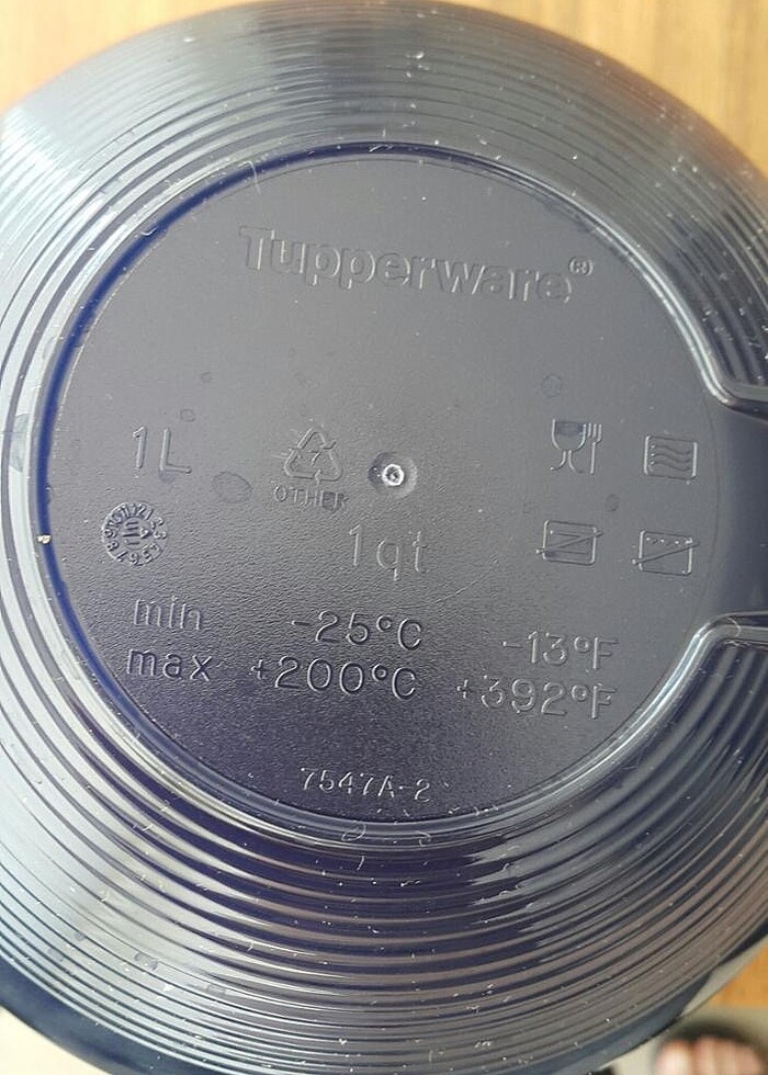 Tupperware mikrodalga kabı - Görsel 4