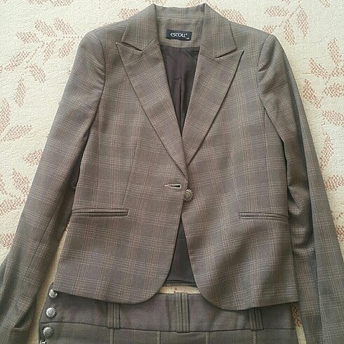 İkili etek ceket takım - Görsel 3