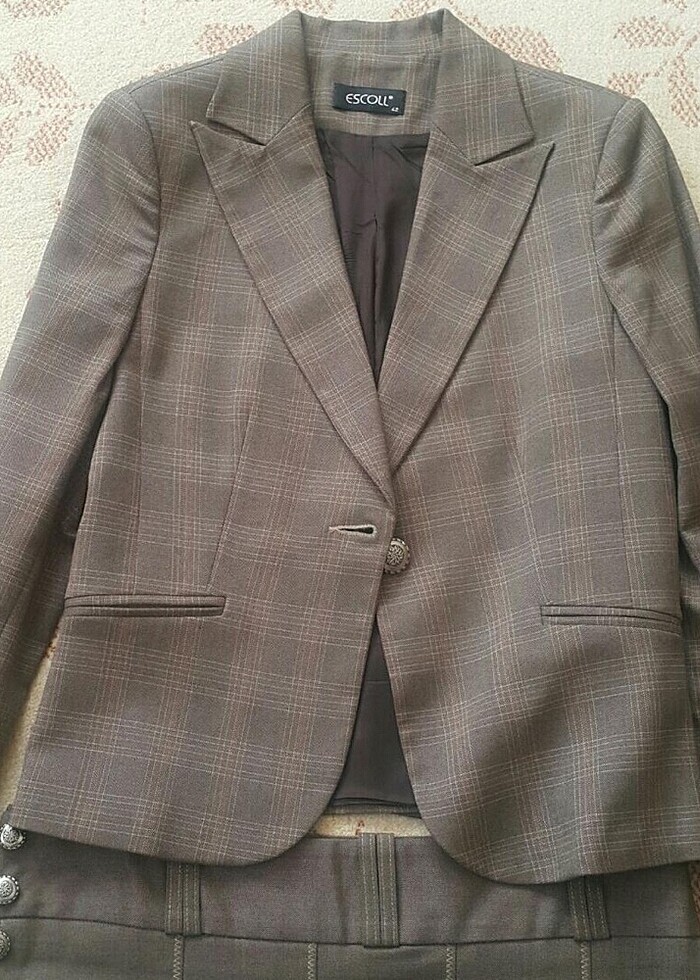 İkili etek ceket takım - Görsel 3