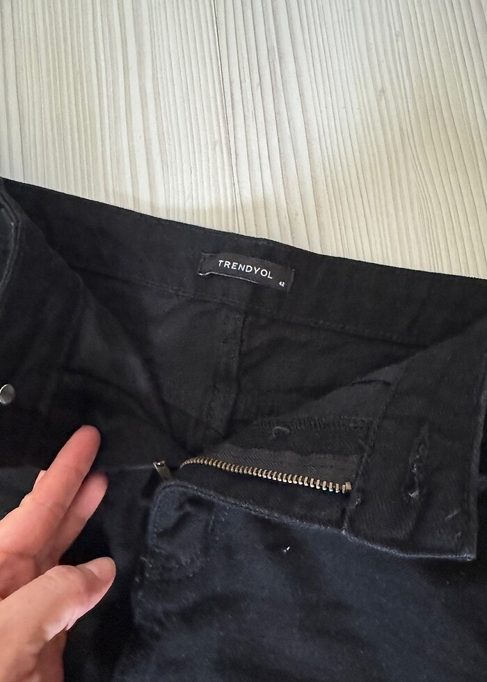 Trendyol marka kot etek - Görsel 5