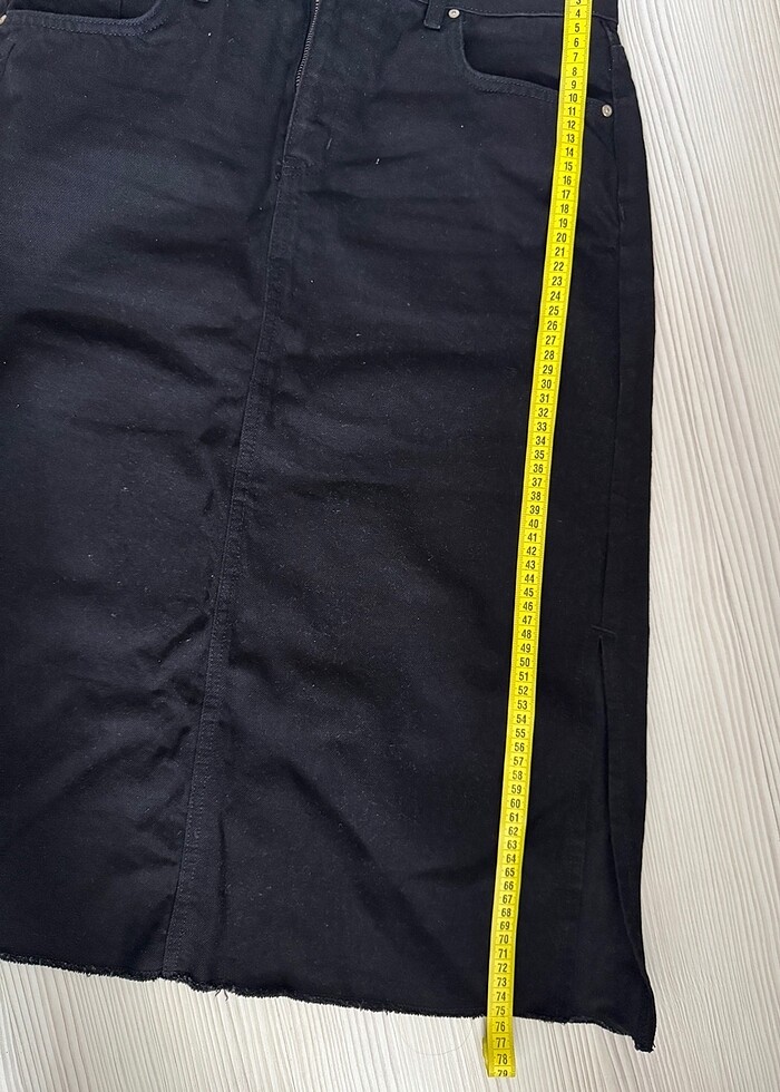 Trendyol marka kot etek - Görsel 4