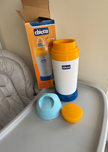 Sarı Chicco Bebek Biberonu Isıtıcısı - Görsel 3