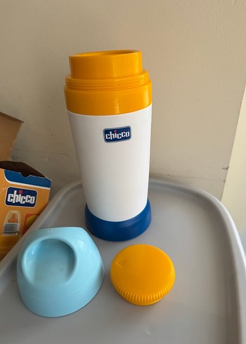 Sarı Chicco Bebek Biberonu Isıtıcısı - Görsel 2