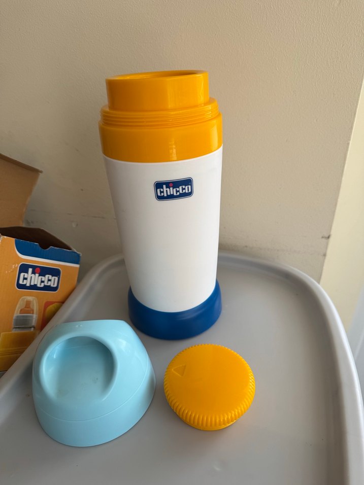 Sarı Chicco Bebek Biberonu Isıtıcısı - Görsel 2