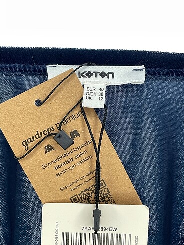 40 Beden lacivert Renk Koton T-shirt %70 İndirimli.
