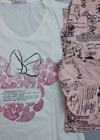 Mavi Baskılı Pop Kültür Pijama takımları - Görsel 6