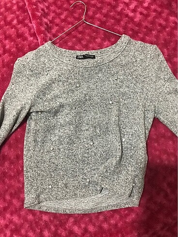 zara taşlı bluz