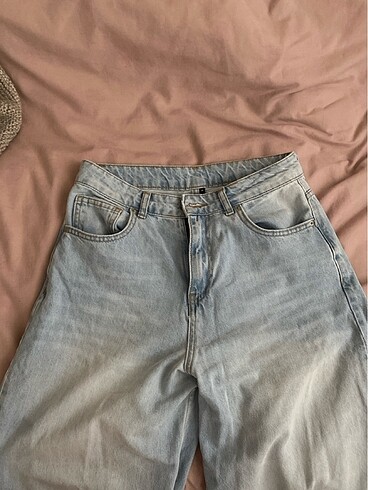 açık mavi baggy jean
