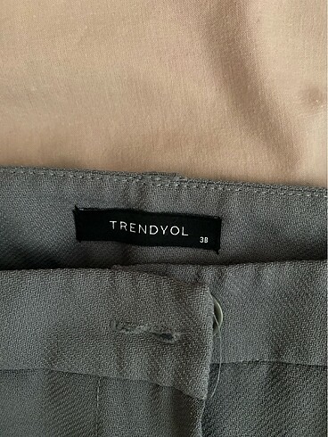 Trendyol & Milla gri kumaş pantalon
