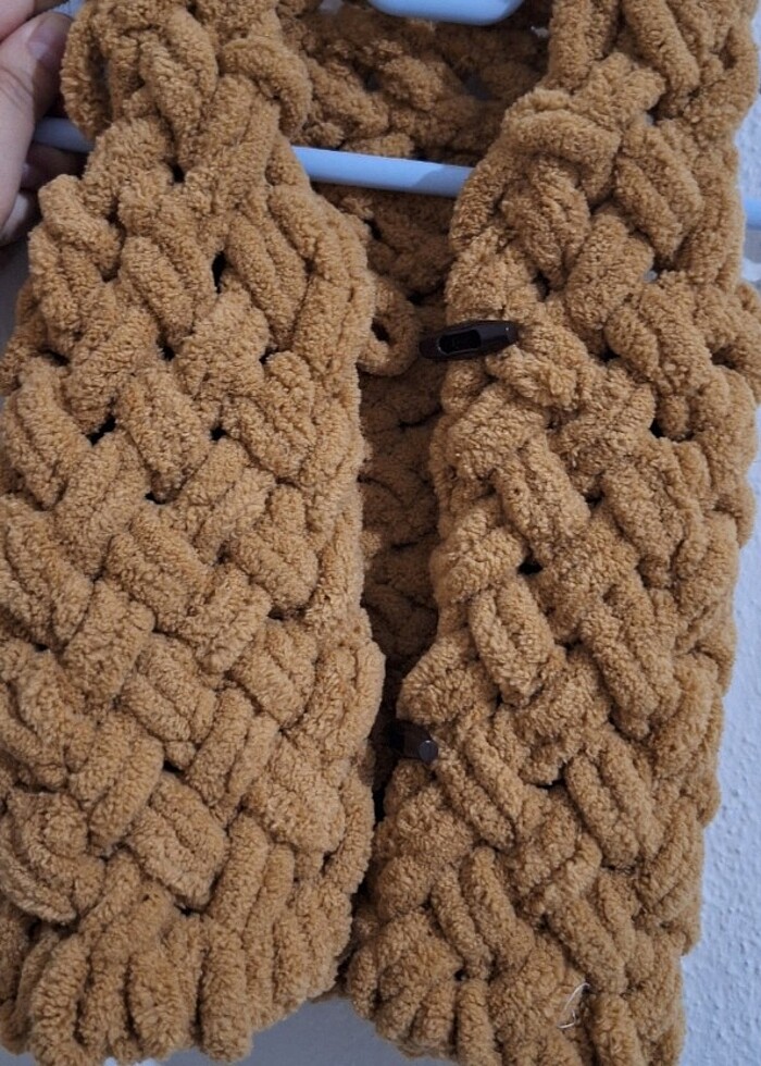 Bebek battaniyesi  ve yeleği  - Görsel 2