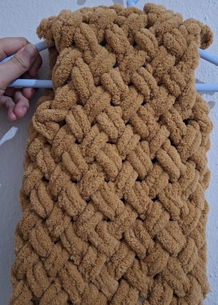 Bebek battaniyesi  ve yeleği  - Görsel 5