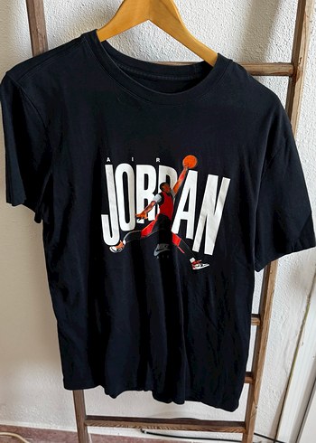 Nike Siyah Jordan Baskılı Erkek Tişört