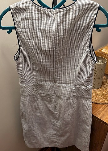 Gri Kolsuz  Midi Elbise koton marka - Görsel 3