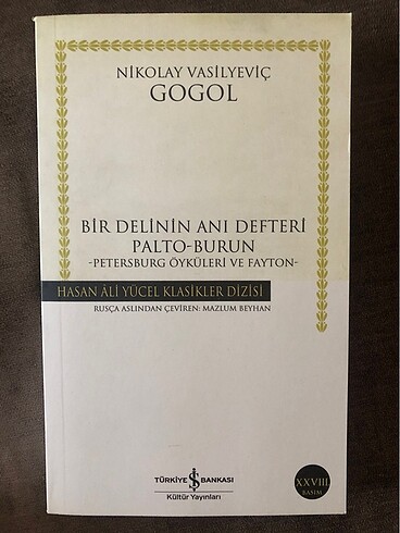 Bir delinin anı defteri - nikolay vasilyeviç gogol