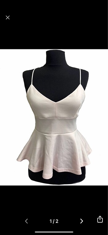 Coquette crop bluz y2k lolita