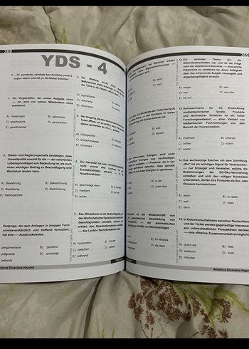 Almanca Sınavlara Hazırlık Kitabı a1 a2 b1 - Görsel 5
