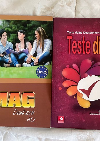 Almanca a1 a2 ve A1.2 Test Kitapları