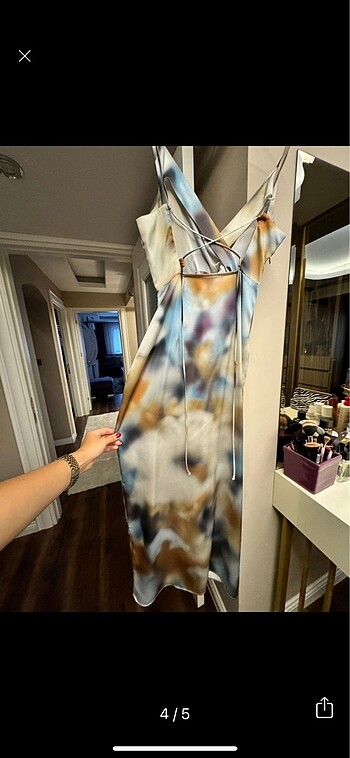 xs Beden Zara elbise