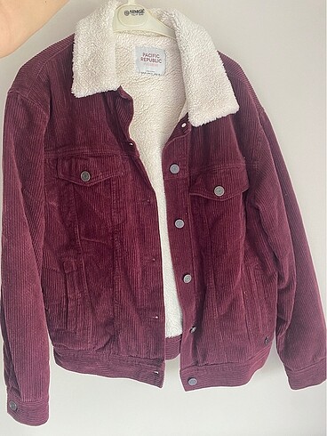 s Beden bordo Renk Pull&Bear Ceket