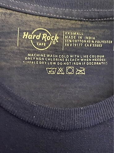 xs Beden Hard Rock tişört